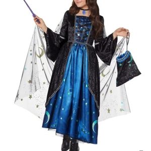 Kids Midnight Sorceress Costume size medium